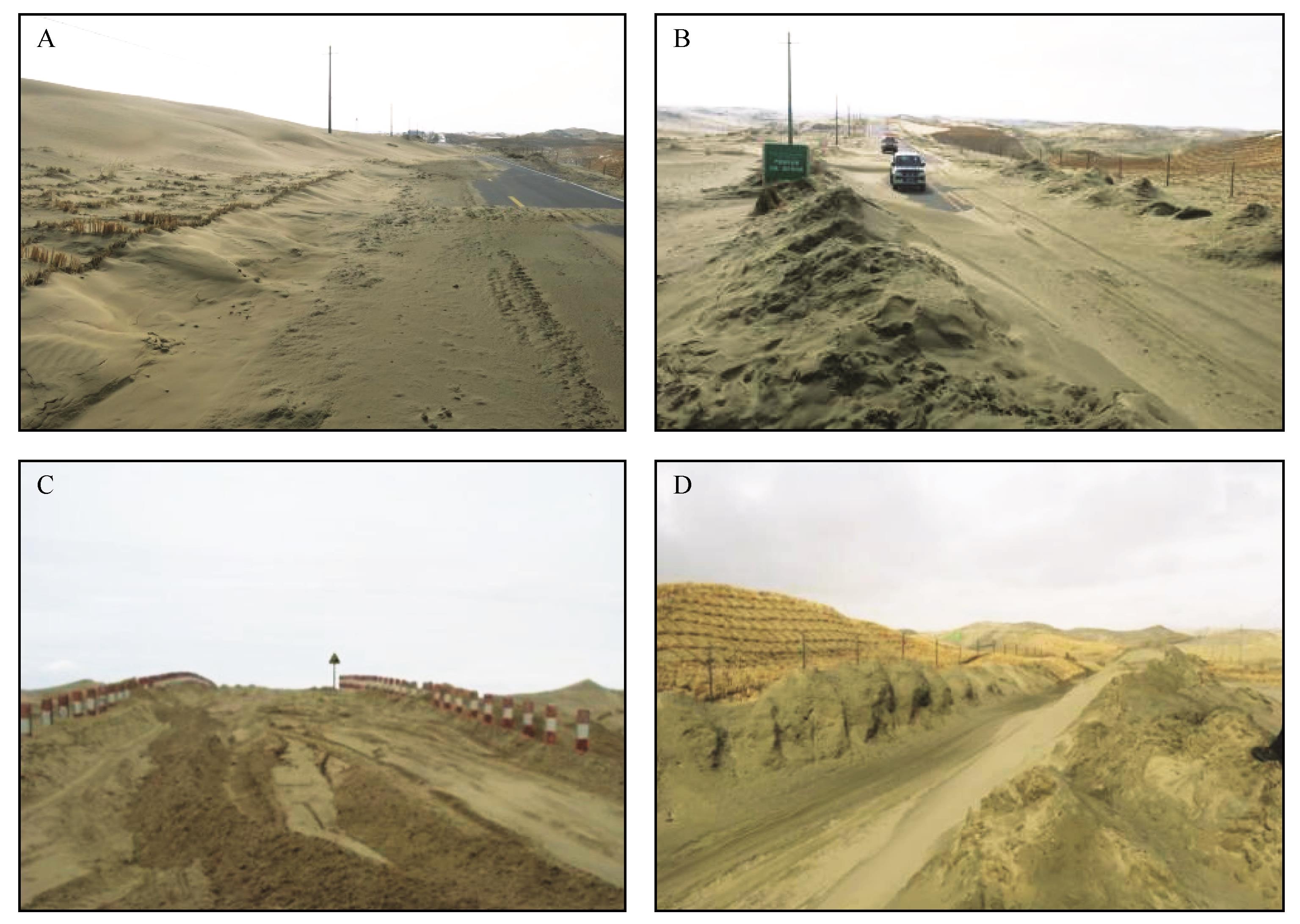 库木托拜沙漠公路风沙-风雪复合灾害的形成机制及治理方案